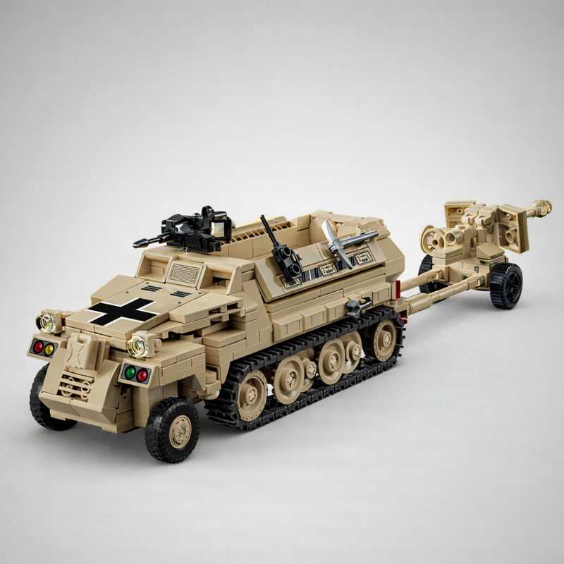 The Desert Scorpion | Armored Half-Track (426+ pcs)
