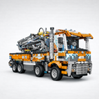 The Pneumatic Master | Concrete Pump Truck (2098 pcs)