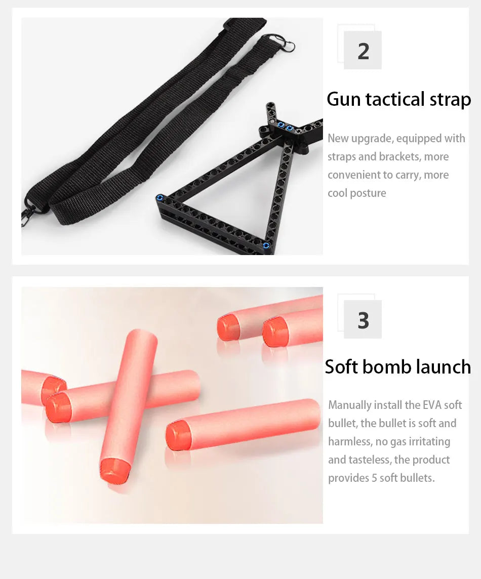 653 Pcs SWAT Military WW2 Weapon 98K Sniper gun sighting telescope Models Building Blocks Compatible GUN Blocks Toys Gifts