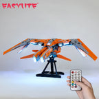 EASYLITE LED Light Set For 76193 The Guardians Ship DIY Toys Bricks Only Lighting Kit No Model