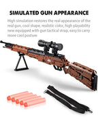 653 Pcs SWAT Military WW2 Weapon 98K Sniper gun sighting telescope Models Building Blocks Compatible GUN Blocks Toys Gifts