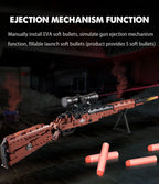 653 Pcs SWAT Military WW2 Weapon 98K Sniper gun sighting telescope Models Building Blocks Compatible GUN Blocks Toys Gifts