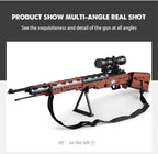 653 Pcs SWAT Military WW2 Weapon 98K Sniper gun sighting telescope Models Building Blocks Compatible GUN Blocks Toys Gifts