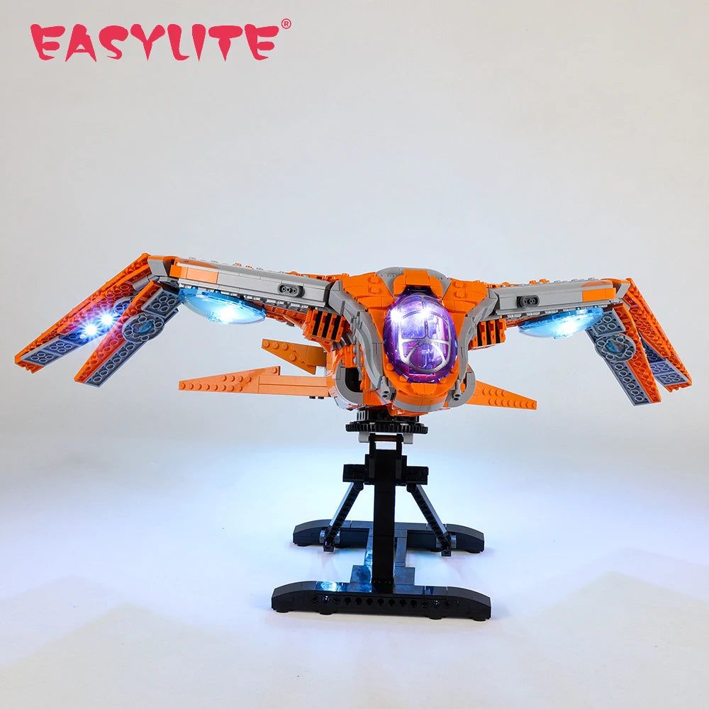 EASYLITE LED Light Set For 76193 The Guardians Ship DIY Toys Bricks Only Lighting Kit No Model