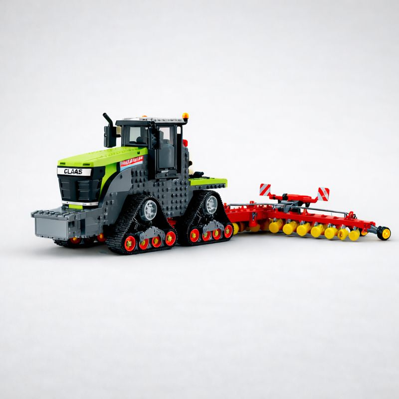 The Agrarian Titan | Heavy-Duty Tracked Harvester (1336 pcs)