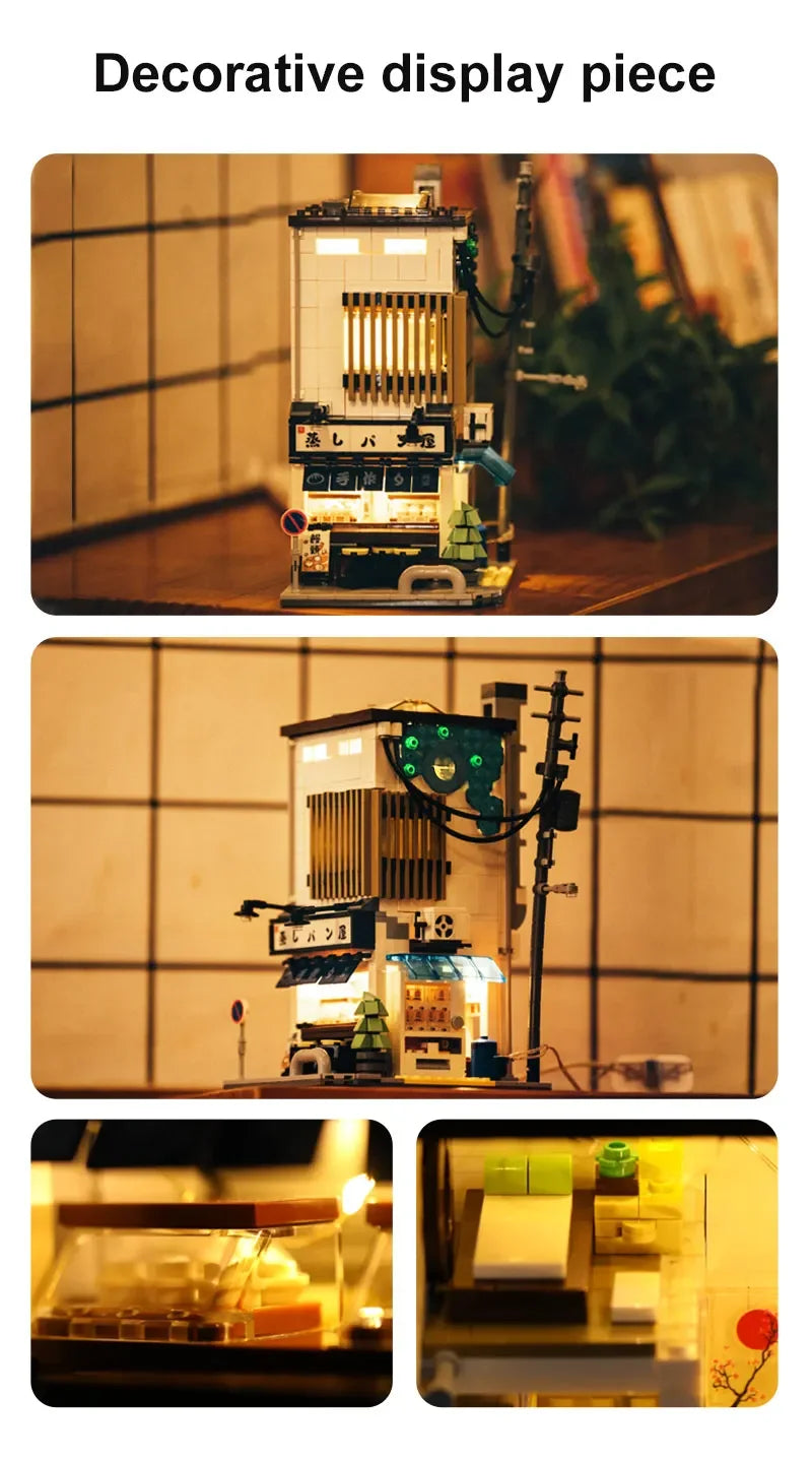 Tokyo Alleyway | Illuminated Steamed Bun Shop (1108 pcs)