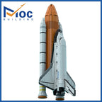 MOC Space Shuttle 10283 Upgrade  Booster Scale Base Building Blocks Rocket Bracket Aircraft Model DIY Bricks Assemble Toys Gifts