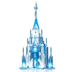 Crystalline Sovereign | Illuminated Ice Castle (732 pcs)