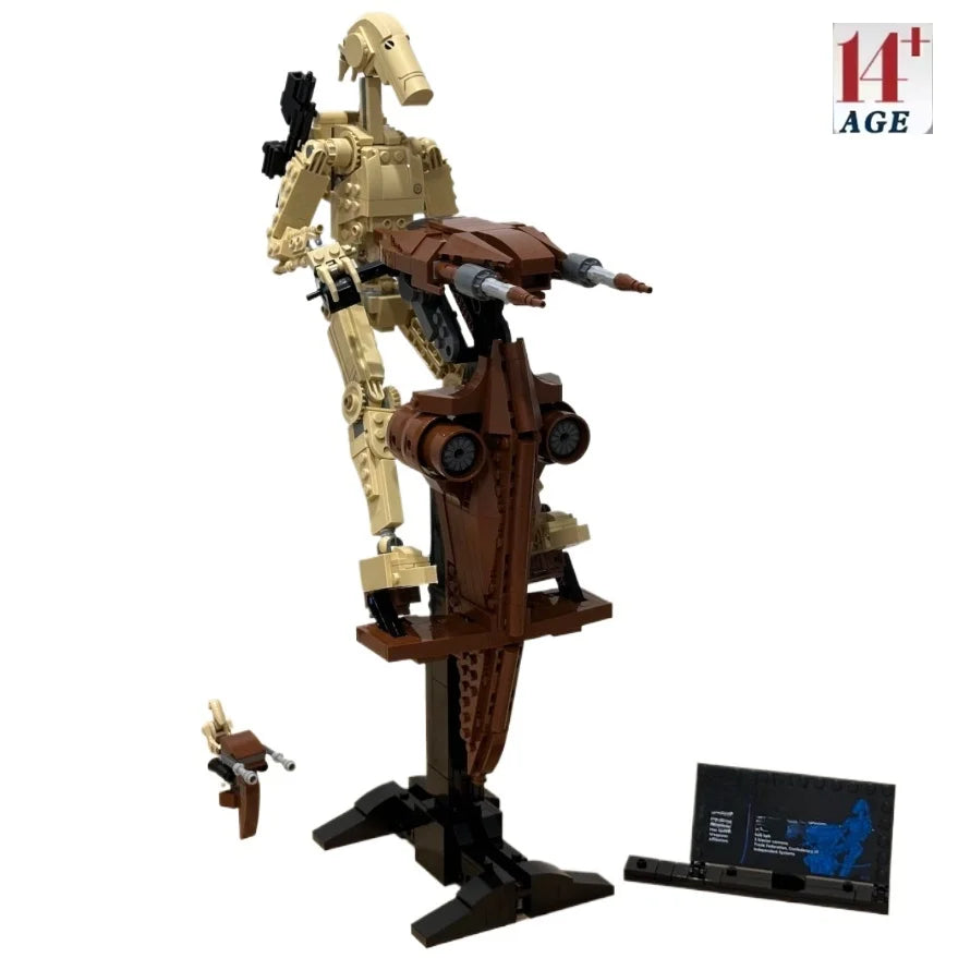 MINISO 2025 new Battle Droid 75428 1088Pcs  Children Gift