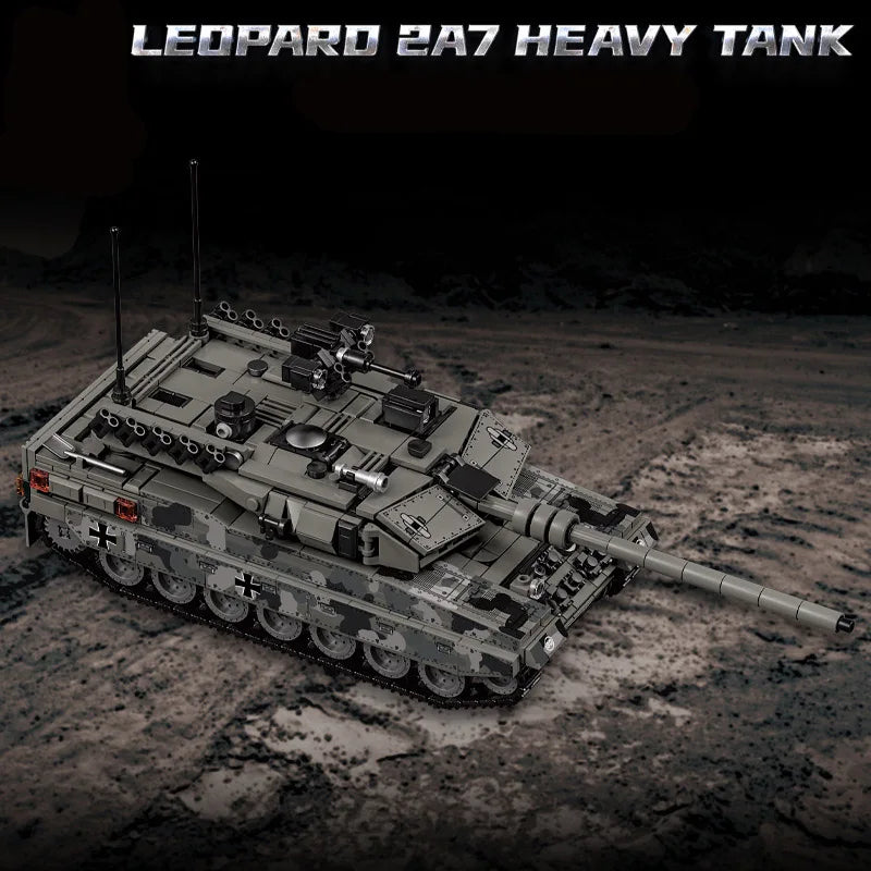 The Leopard 2A7 | Heavy Armor Series (938+ pcs)