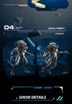 Creative MOC Alien Monster Building Blocks Bricks Set DIY Alien Figures Assembly Model Kit Toys For Children Adult Boys Gifts