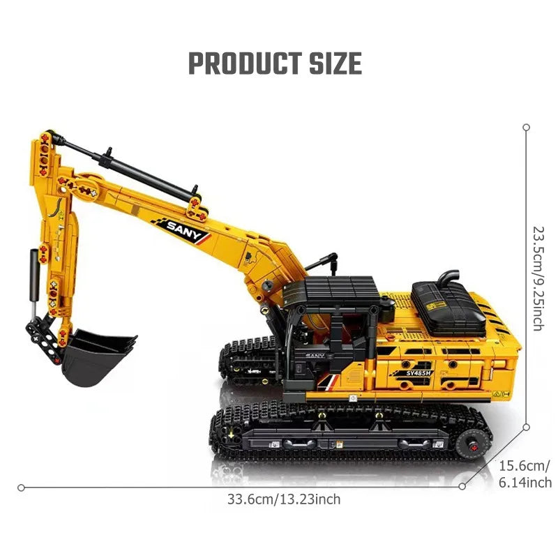 The Site Titan| Heavy Mechanical Excavator (1022 pcs)