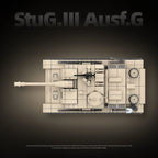 The Iron Hunter | StuG III Ausf. G Tank (940 pcs)