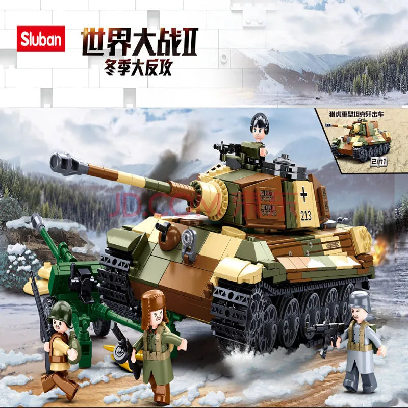 The Steel Monarch | 2-in-1 Heavy Armor (930 pcs)