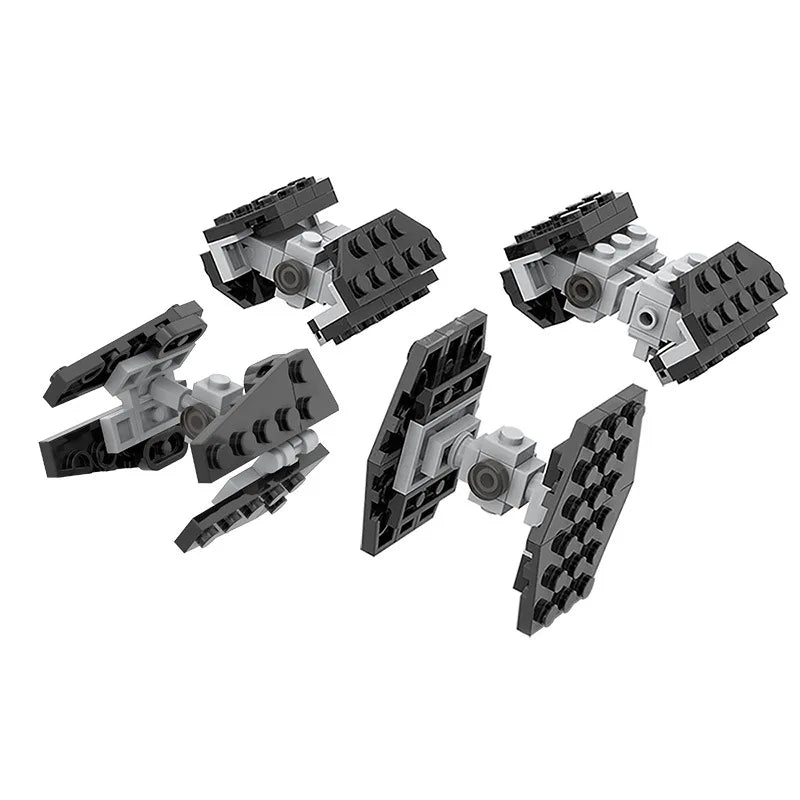Assembly Toys Republic Gunship Spaceship Building Block MOC Micro Imperial Starfighter Model Kids Adult Toys Boy Birthday Gift