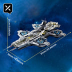 Kbox 3385PCS Large Spacecraft Building Block Set – Adult Assembly Toy, Collectible Building Blocks, Festival Gift for Men