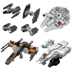 Assembly Toys Republic Gunship Spaceship Building Block MOC Micro Imperial Starfighter Model Kids Adult Toys Boy Birthday Gift