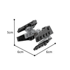 Assembly Toys Republic Gunship Spaceship Building Block MOC Micro Imperial Starfighter Model Kids Adult Toys Boy Birthday Gift