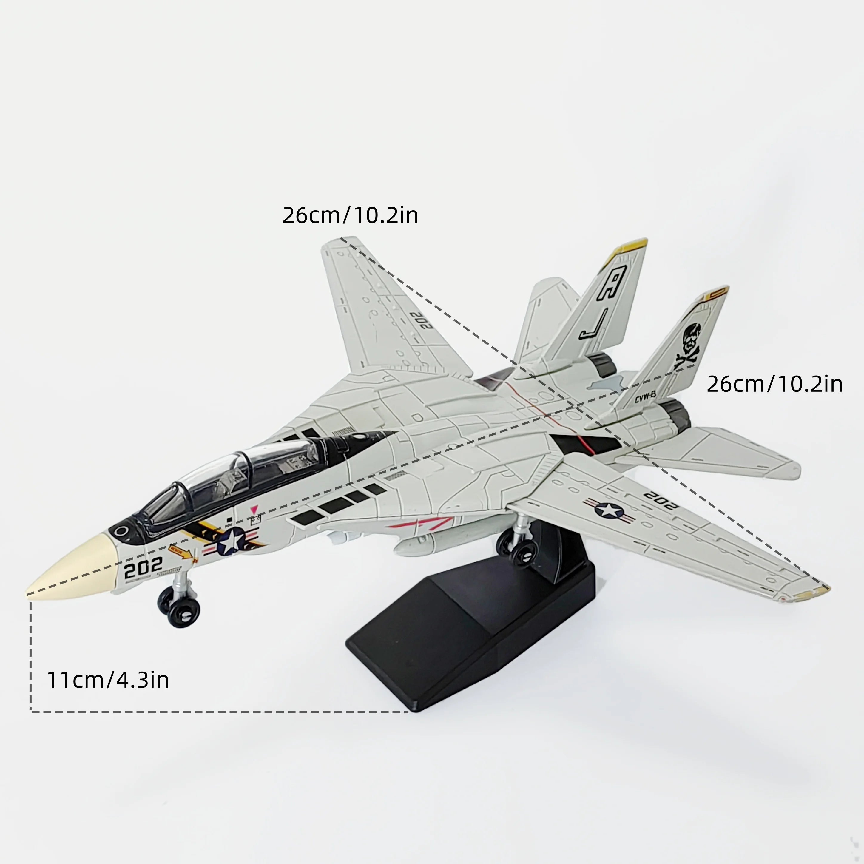 The Fleet Defender | Variable-Sweep Interceptor Model (1:72 scale)