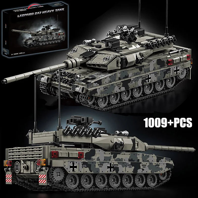 The Leopard 2A7 | Heavy Armor Series (938+ pcs)