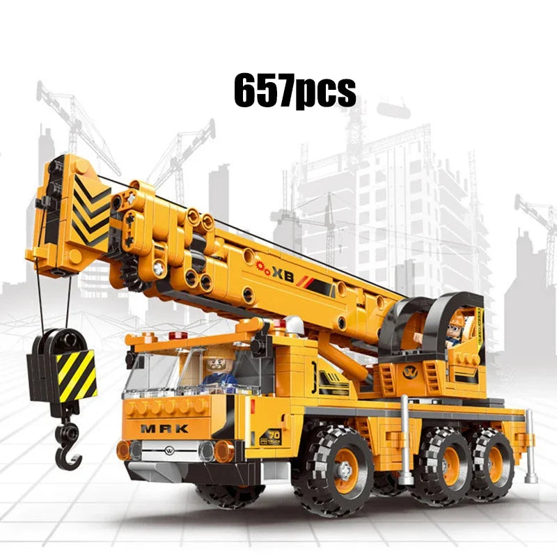 The Site Commanders | Heavy Machinery Series (545+ pcs)