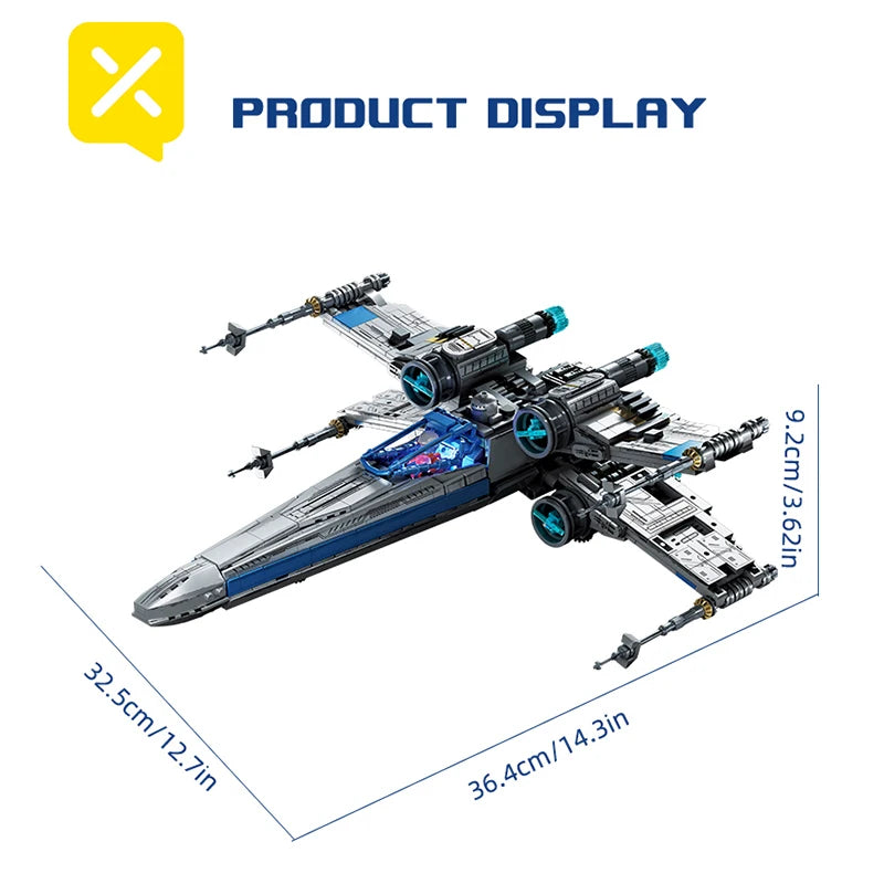 Galactic Vanguard | Pursuit Starfighter (1271 pcs)
