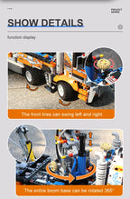 The Pneumatic Master | Concrete Pump Truck (2098 pcs)