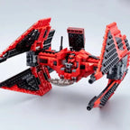 The Crimson Ace | Interceptor Starfighter (26cm Width)