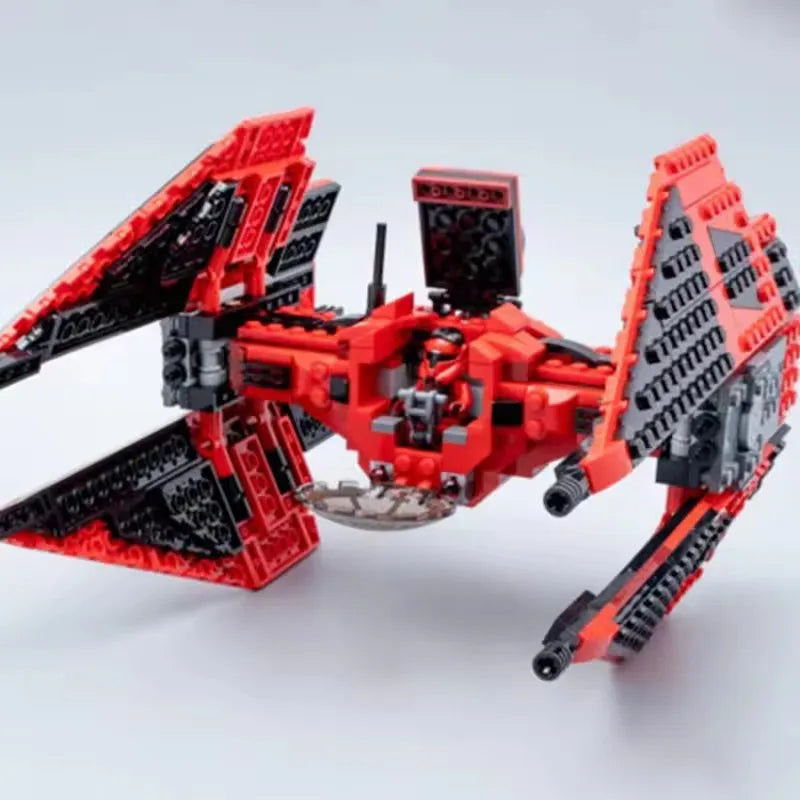 The Crimson Ace | Interceptor Starfighter (26cm Width)