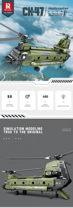 The Titan | Heavy Transport Helicopter (1622 pcs)