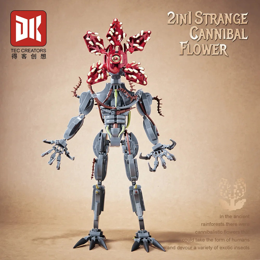 MOC Movie Alien Monster Building Blocks Model Alien Drooling Monster DIY Bricks Assembly Toys Kids Creative Toys Birthday Gifts