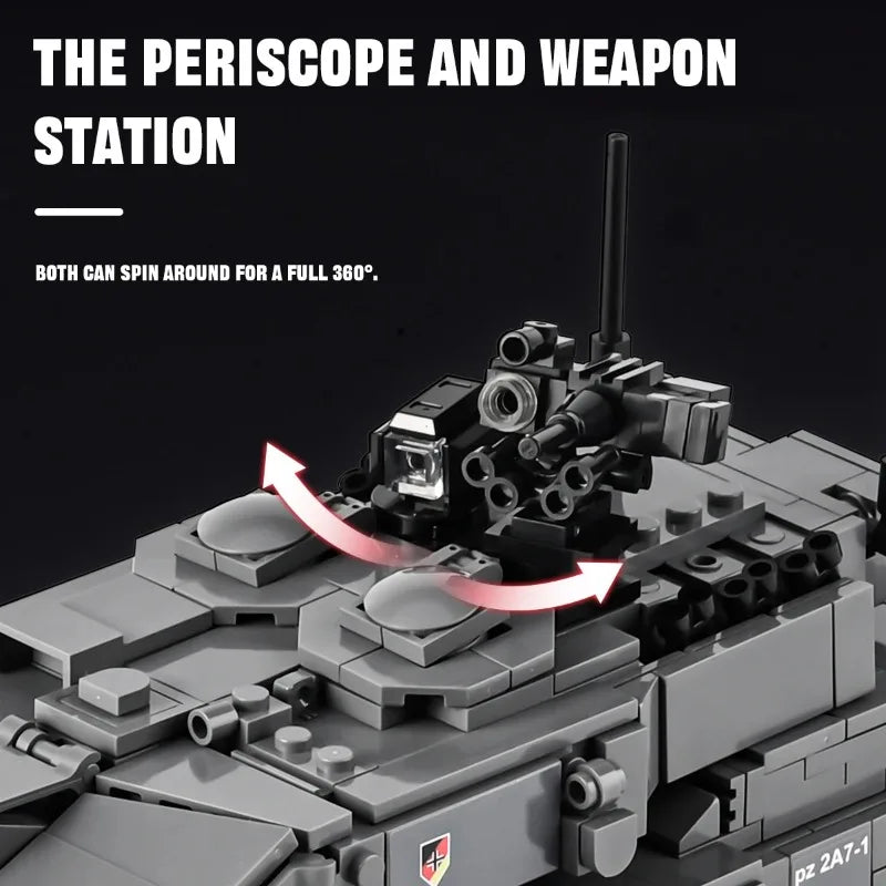 The Armored Sovereign | Modern Main Battle Tank (898 pcs)