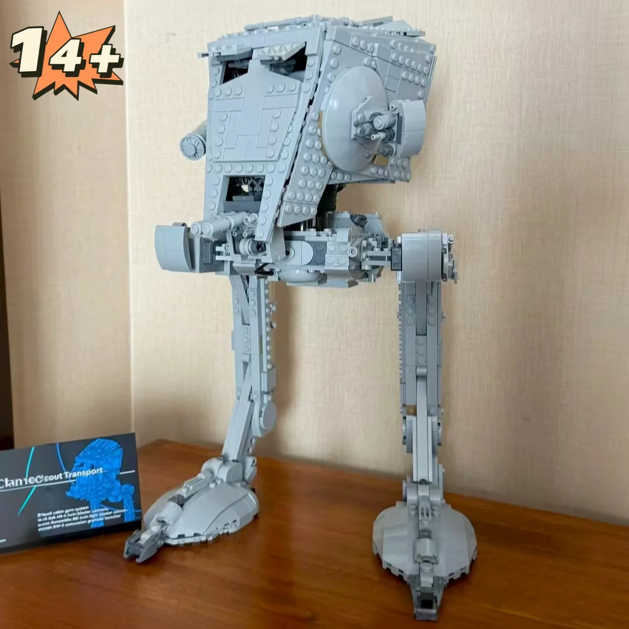 MINISO FIT 75417 Galaxy UCS ATST Model Building Blocks Bricks Home Decor Toys For Kids Adults Boys Birthday Christmas Gifts