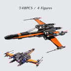 Galaxy-Battle-MOC-Star-Ship Fighter SpaceCraft Spaceship Aircraft SpaceShip Model Building Blocks Bricks Birthday Gift Boys Set