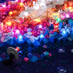 The Lazishi LED Light 31212 Set is suitable for The Milky Way Galaxy building blocks (including lighting accessories only)