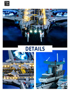 Kbox 3385PCS Large Spacecraft Building Block Set – Adult Assembly Toy, Collectible Building Blocks, Festival Gift for Men