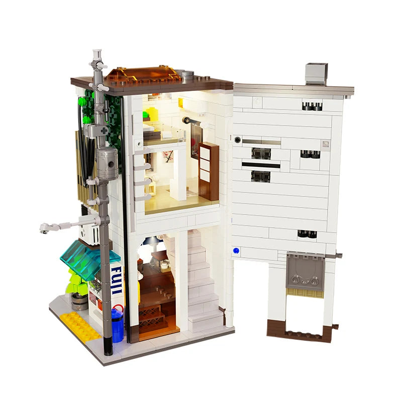 Tokyo Alleyway | Illuminated Steamed Bun Shop (1108 pcs)