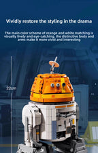 1039PCS Space War Small Iron C1-10P Astronaut Technician Robot Building Blocks Bricks Toy Christmas Birthday Gifts