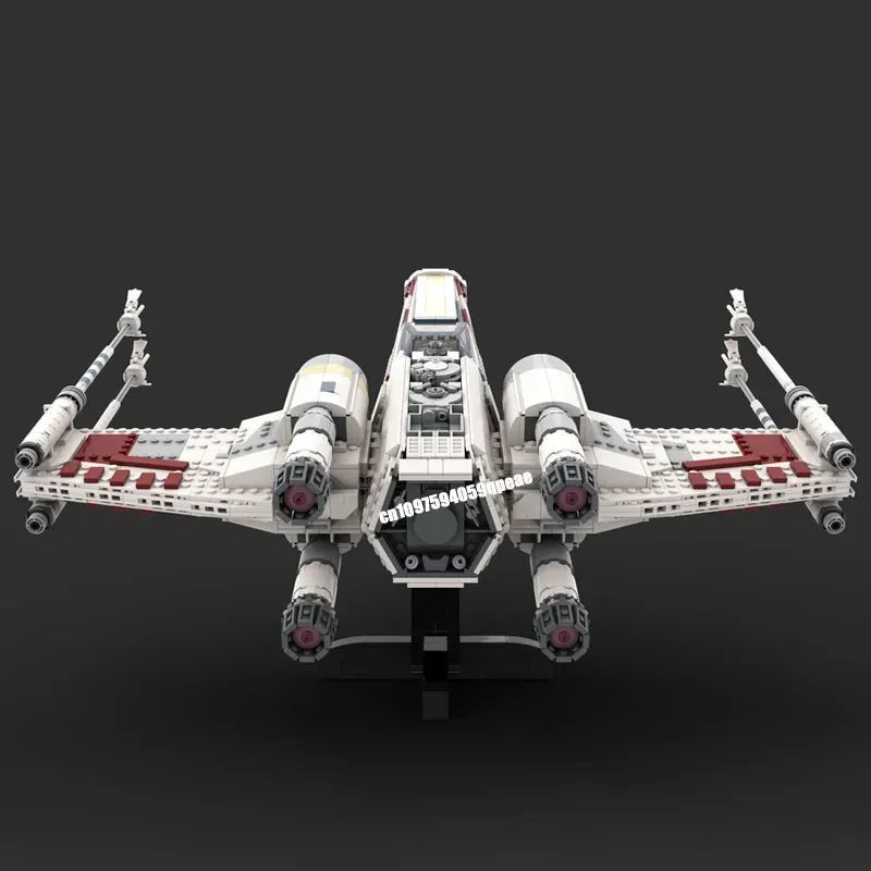 New 2738Pcs Famous Star Battle 75355 Movie Moc X Wing Starfighter Model Diy Creative Ideas Kid Toy Birthday Gift Custom Puzzle
