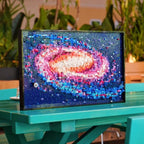 The Stargazer | Milky Way Galaxy 3D Art Mural (3091 pcs)