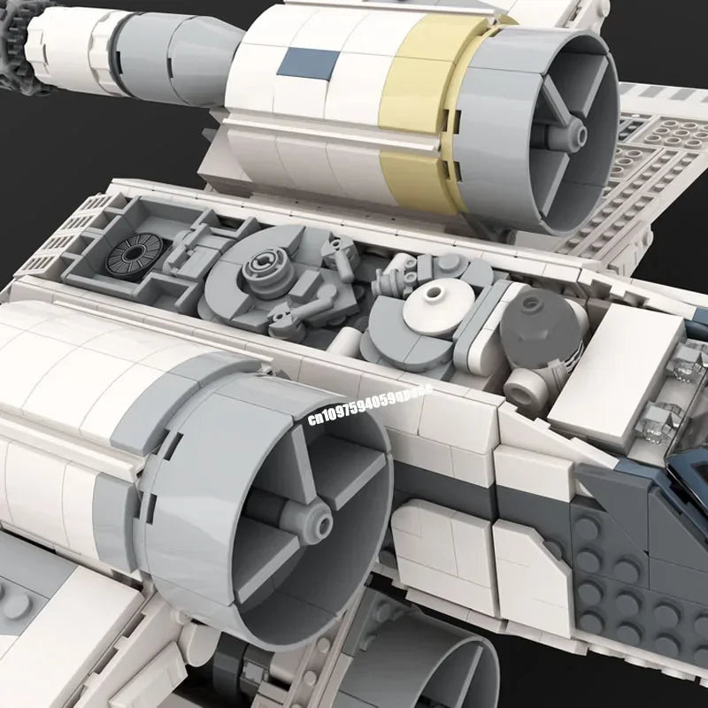 New 2738Pcs Famous Star Battle 75355 Movie Moc X Wing Starfighter Model Diy Creative Ideas Kid Toy Birthday Gift Custom Puzzle