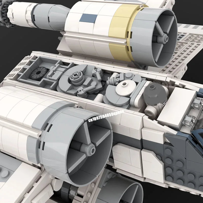 New 2738Pcs Famous Star Battle 75355 Movie Moc X Wing Starfighter Model Diy Creative Ideas Kid Toy Birthday Gift Custom Puzzle