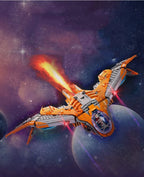 Guardians of the Galaxy Building Block Figure Milano Spacecraft Model 3D DIY Assembled Bricks Toy For Kids Christmas Gift