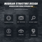 Manned Rocket Model Building Blocks Space Station Construction Toy Rocket Bricks City Architecture Kids STEM Toys