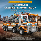 The Pneumatic Master | Concrete Pump Truck (2098 pcs)