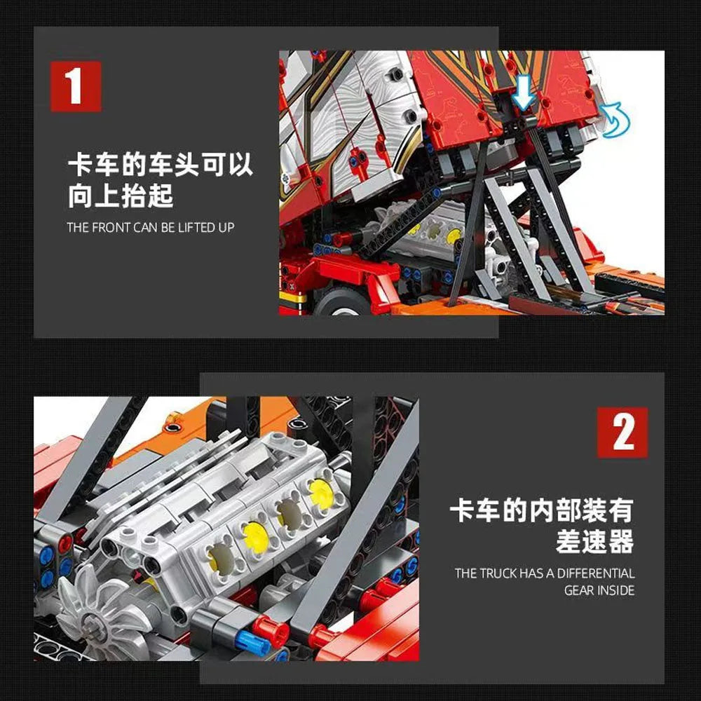 The Euro Titan | Heavy-Duty Technical Truck (1708 pcs)