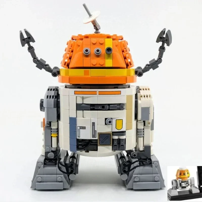 The Rebel Mechanic | C1 Astromech Display Model (1039 pcs)