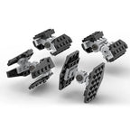 Assembly Toys Republic Gunship Spaceship Building Block MOC Micro Imperial Starfighter Model Kids Adult Toys Boy Birthday Gift