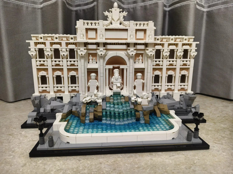 The Roman Icon | Baroque Fountain Architecture (1880 pcs)