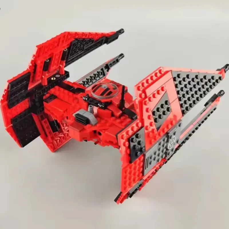 The Crimson Ace | Interceptor Starfighter (26cm Width)